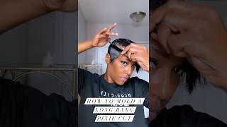 Molding My Pixie Cut | Tonya Latrice