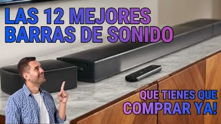 🔊Las 12 MEJORES barras de sonido para este 2023!!!🙌