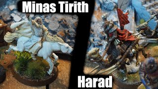 Battle Report! - Harad vs Minas Tirith (Middle Earth SBG)