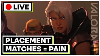 🔴 EU Comp Time - Placement Matches - Unrated to Immortal - Valorant