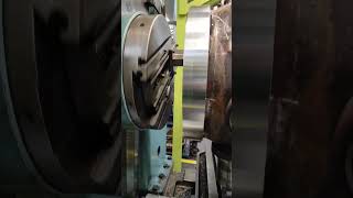 tos w100a hbm doing a outside surface #machinist #asmr #machineshop #machine #chips #hbm #steel