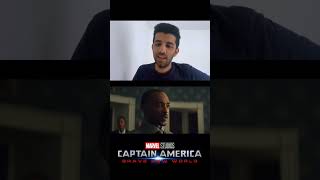 Captain America 4 #reaction #captainamerica #marvel #mcu #shorts #redhulk #trailer