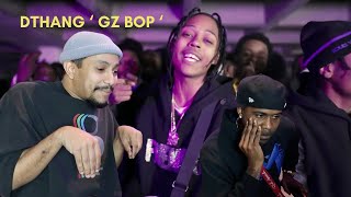 BRUH! He was disrespectful! DThang - Gz Bop " official video ' beatbox Remix “ (REACTION!)