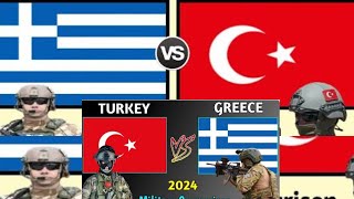 GREECE vs turkey Who Has the Better Military? miltaryly power comparison