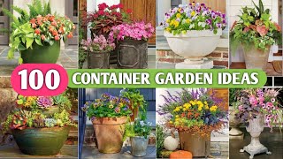 100 Planter Garden Ideas | Plant Container Decor Ideas | Plant Decor