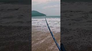 Mais uma bruta na pesca de praia em Ubatuba!