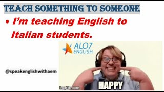 Teach me 🥺 2 Ways to use TEACH in spoken English