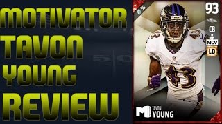 Motivator Tavon Young Madden 17 Player Review