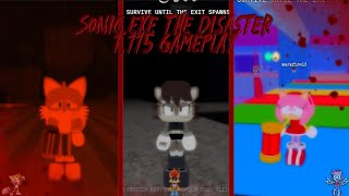 1.115 Gameplay ||Sonic.exe the disaster||Reupload