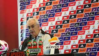 Perú. Selección Peruana. Palabras de Jorge Fossati después de jugar la Copa América