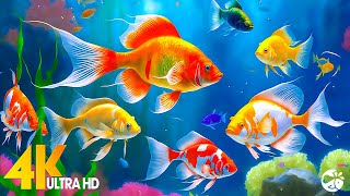 Лучший аквариум 4K для расслабления 🐠 Расслабляющие океанские пейзажи - медитация сна