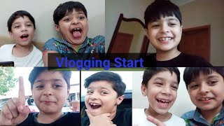 Haroon ne ki vlogging start || Haroon ki khatti meethi batain #malircantt #vlogging #bestvloger