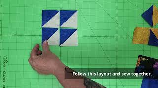 How to make - The Boat - Quilt Block