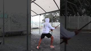 Mau Rākau Striking Drills - part 2 #shorts #maurākau