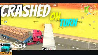 High Speed Turning | Grand Truck Simulator 2 | Gameplay #204