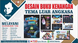 FREE DOWNLOAD DESAIN BUKU KENANGAN SEKOLAH