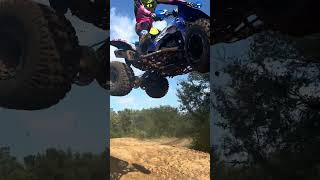 I jumped over her!! Getting the ￼ angles. #atvmotocross #motocross #explore