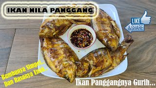 Panggang Tanpa Arang Dan Api | Ikan Nila Panggang Oven Gurih, Enak Dan Anti Gagal