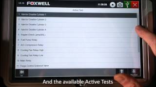 Hyundai Tucson System Scan and Actuations with a Foxwell GT80 Diagnostic System