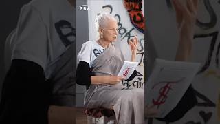 Vivienne Westwood wanted to get her message across. Subscribe for more! #viviennewestwood #fashion