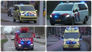 Politie Procentrum Brandweer en Ambulances met spoed in Nijmegen