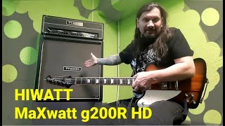 HIWATT MAXWATT G 200 R HD (Gibson Firebird 2016)