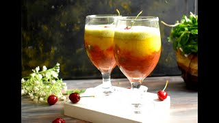 Trio Fruity-A refreshing combination of cherries, mango lemonade, and pistachios to beat the heat!