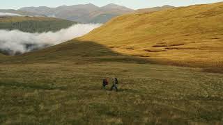 Stuc a' Chroin loch earn walk and Drone flight