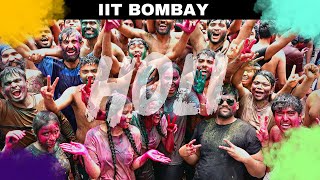 Holi celebrations in IIT Bombay | Holi Vlog 2023