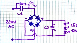 Striscia Led sulla 220v senza trasformatore