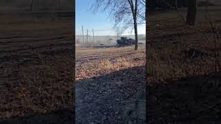 Ukraine War Russian APC in Kharkov