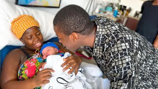 FAMILY MEETING OUR NEWBORN BABY FOR THE FIRST TIME !