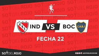 INDEPENDIENTE - BOCA | LIGA PROFESIONAL DE FÚTBOL | TRANSMISIÓN EN VIVO