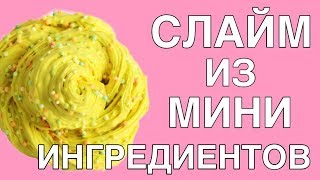 СЛАЙМ ИЗ МИНИ ИНГИДИЕНТОВ