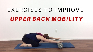 Pilates exercises for thoracic mobility and less neck tension