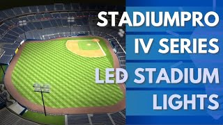 The Best LED Sports Light - LED Stadium Light - The NEW Stadium Pro IV - Sqaure Video