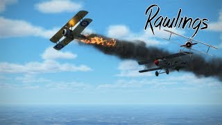 IL-2 Great Battles: Albatros D.Va vs Spad 13 + Sopwith Camel (Gameplay)