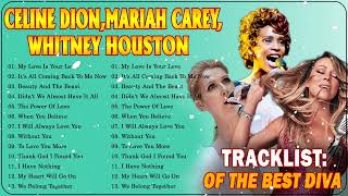 Celine Dion, Mariah Carey, Whitney Houston Greatest Hits World's best song