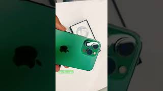 iPhone 13 pro max green unboxing