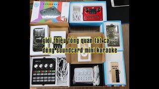 Soundcard Mini - giới thiệu tổng quan 11 loại soundcard karaoke online