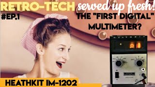 RETRO-TECH ○ HEATHKIT IM-1202 Vintage Multimeter Mini Review & Teardown!