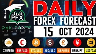 15 OCT 2024 DAILY FOREX FORECAST GOLD SELL MOMEMTUM