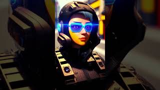 AI Cyberpunk of every country look and feel #ai #cyberpunk #video #shorts