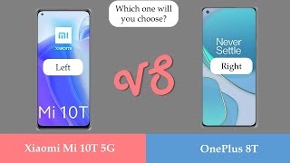 36.Xiaomi Mi 10T 5G vs OnePlus 8T Comparison /Which one will you choose?