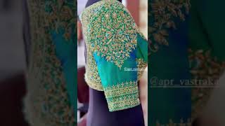 Beautiful blouse hand design🤩✨#designer#youtubeshorts#youtube#shorts😍💕👌✨