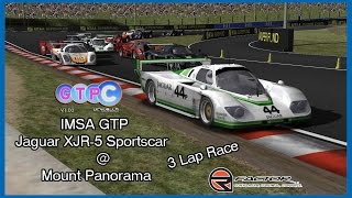 rFactor | IMSA GTP Jaguar XJR-5 Sportscar (GTPC V1.0 Virtua_LM Junior Team) | 3 Lap Race @ Bathurst