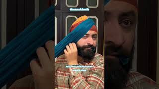 Best Trick For Turban | Wattan Wali Pagg Video | Mann Khudh Shorts