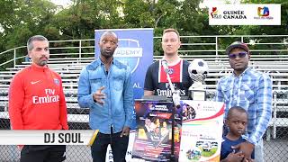 LA VIDEO PROMO  FESTI GUINEE CANADA  POUR L’ATELIER DE SOCCER  AVEC PARIS SAINT GERMAIN.