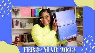 Book of the Month Unboxing | February & March 2022