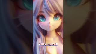 Cat is a mermaid 3